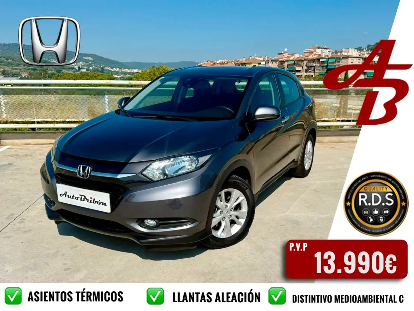 Honda HR-V 1.5 i-VTEC Elegance Navi Grijs - 1