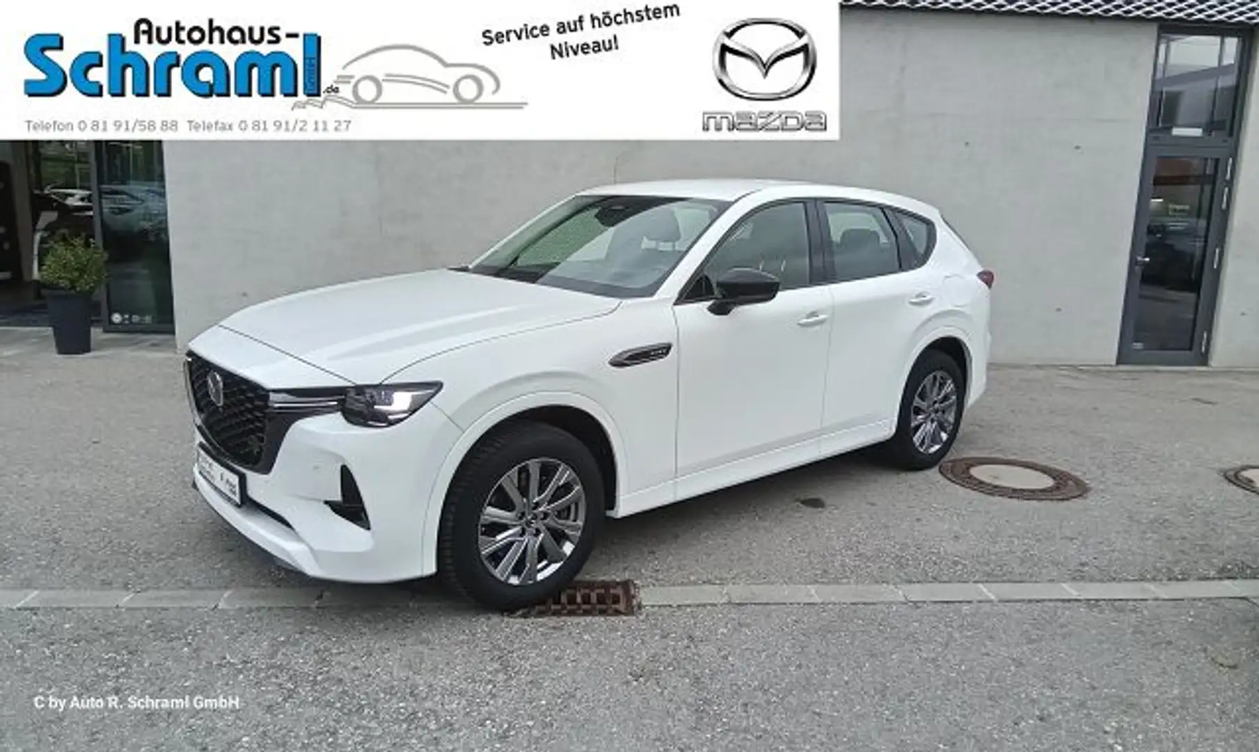 Mazda CX-60 2.5L e-Skyactiv PHEV Homura; Winterkompletträder Blanc - 1