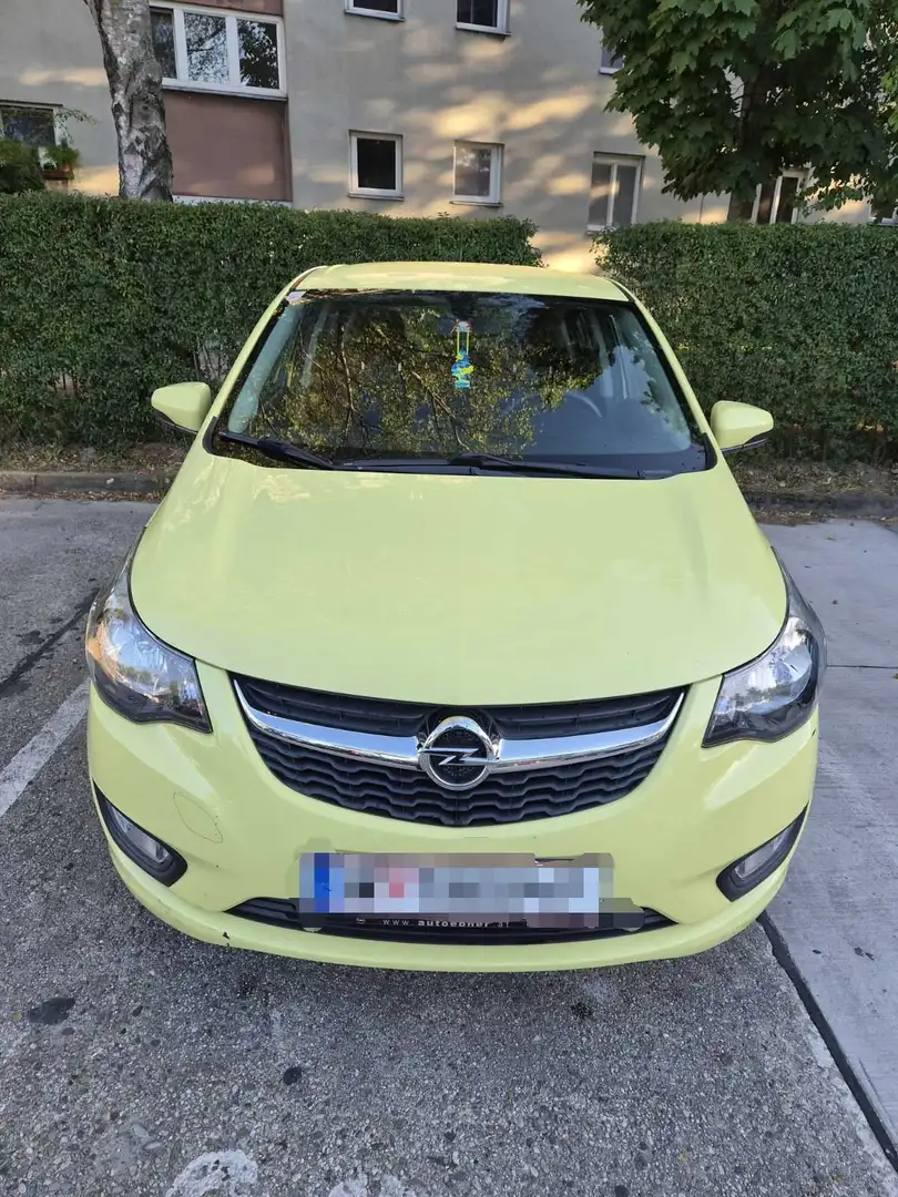 Opel Karl 1,0 Ecotec Gelb - 2