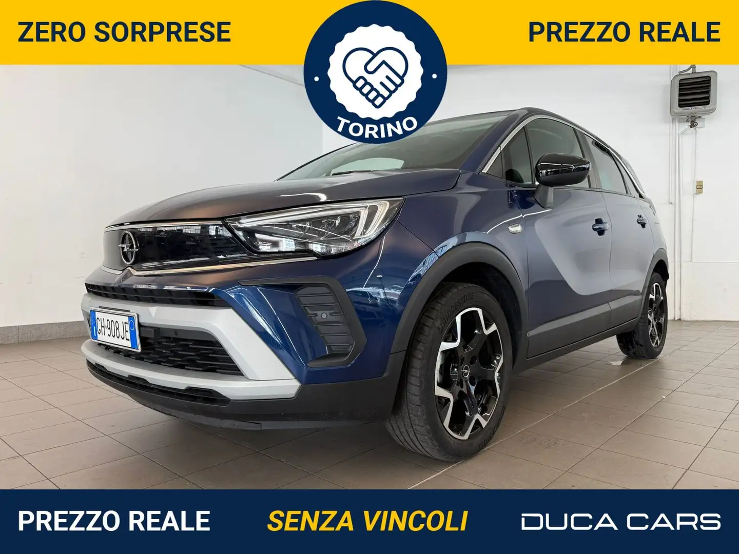 Opel Crossland Crossland 1.5 ECOTEC D 110 CV Start&Stop Elegance Modrá - 1
