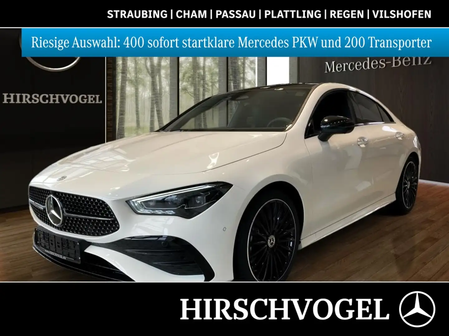 Mercedes-Benz CLA 220 d EDITION AMG-Line+Night+Pano+DISTRONIC Weiß - 1