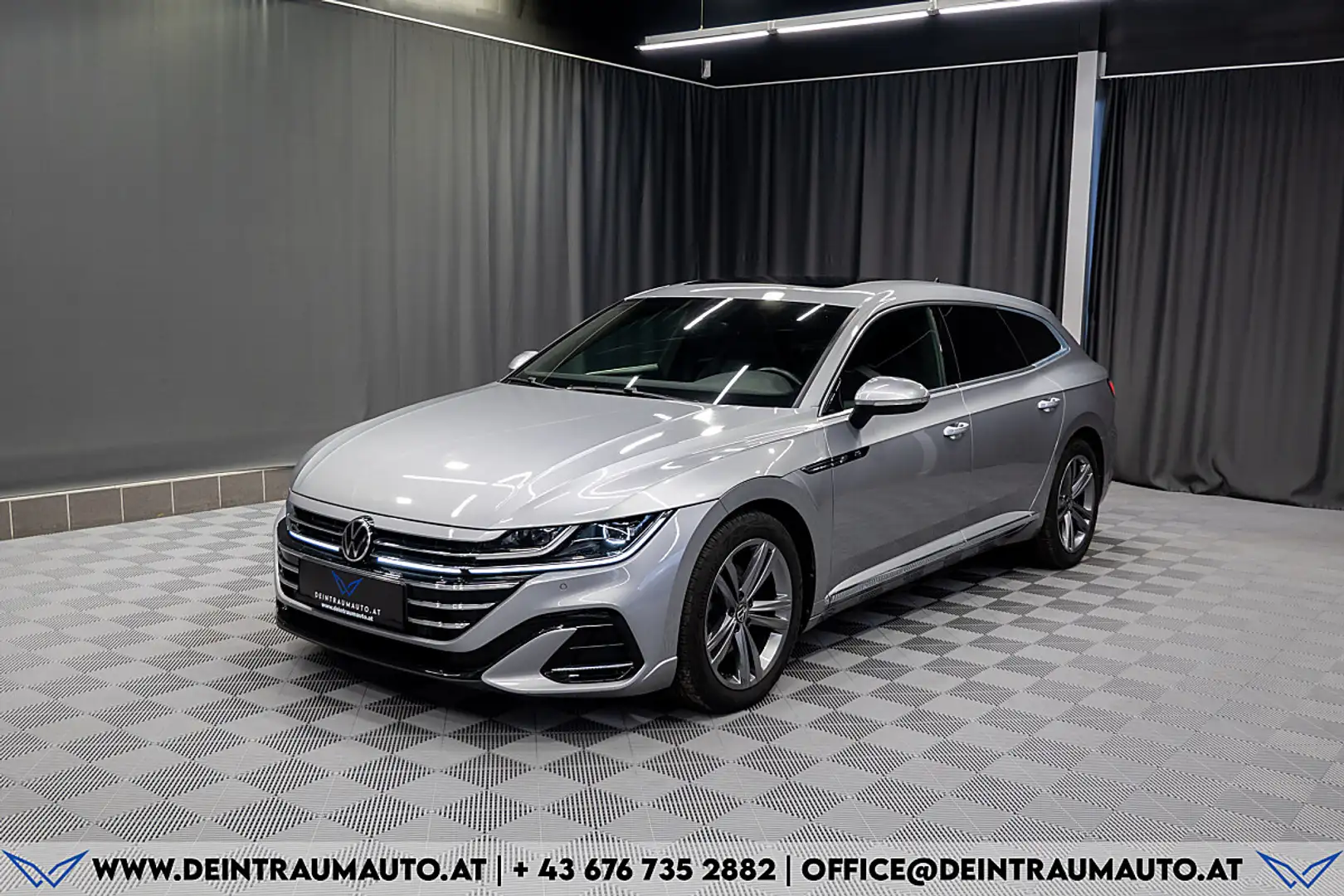 Volkswagen Arteon SB R-Line 2,0 TDI DSG*PANO*SPORTSITZE*AHK*R-KAM... Silber - 1