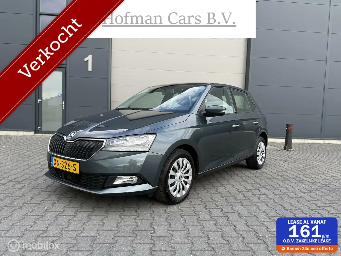 Skoda Fabia 1.0 TSI Clever 2019 Airco | NAVI | Cruise | PDC Grey - 1