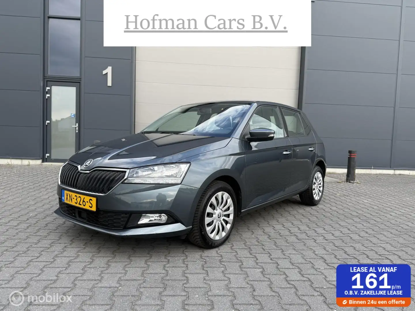 Skoda Fabia 1.0 TSI Clever 2019 Airco | NAVI | Cruise | PDC Grijs - 1