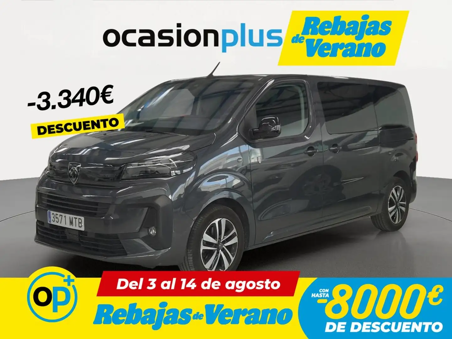 Peugeot Traveller 2.0 BlueHDI S&S Business Standard EAT8 1 Gris - 1