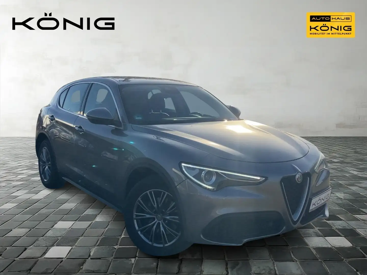 Alfa Romeo Stelvio 2.2D SUPER   KLIMA Grijs - 2