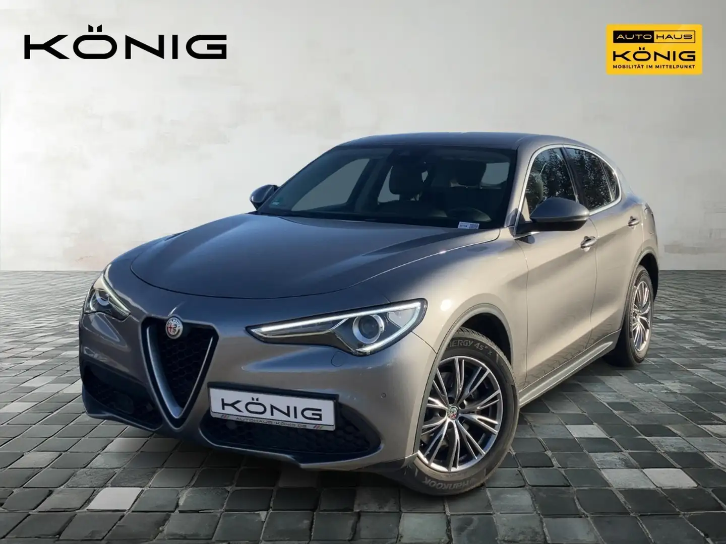 Alfa Romeo Stelvio 2.2D SUPER   KLIMA Grijs - 1
