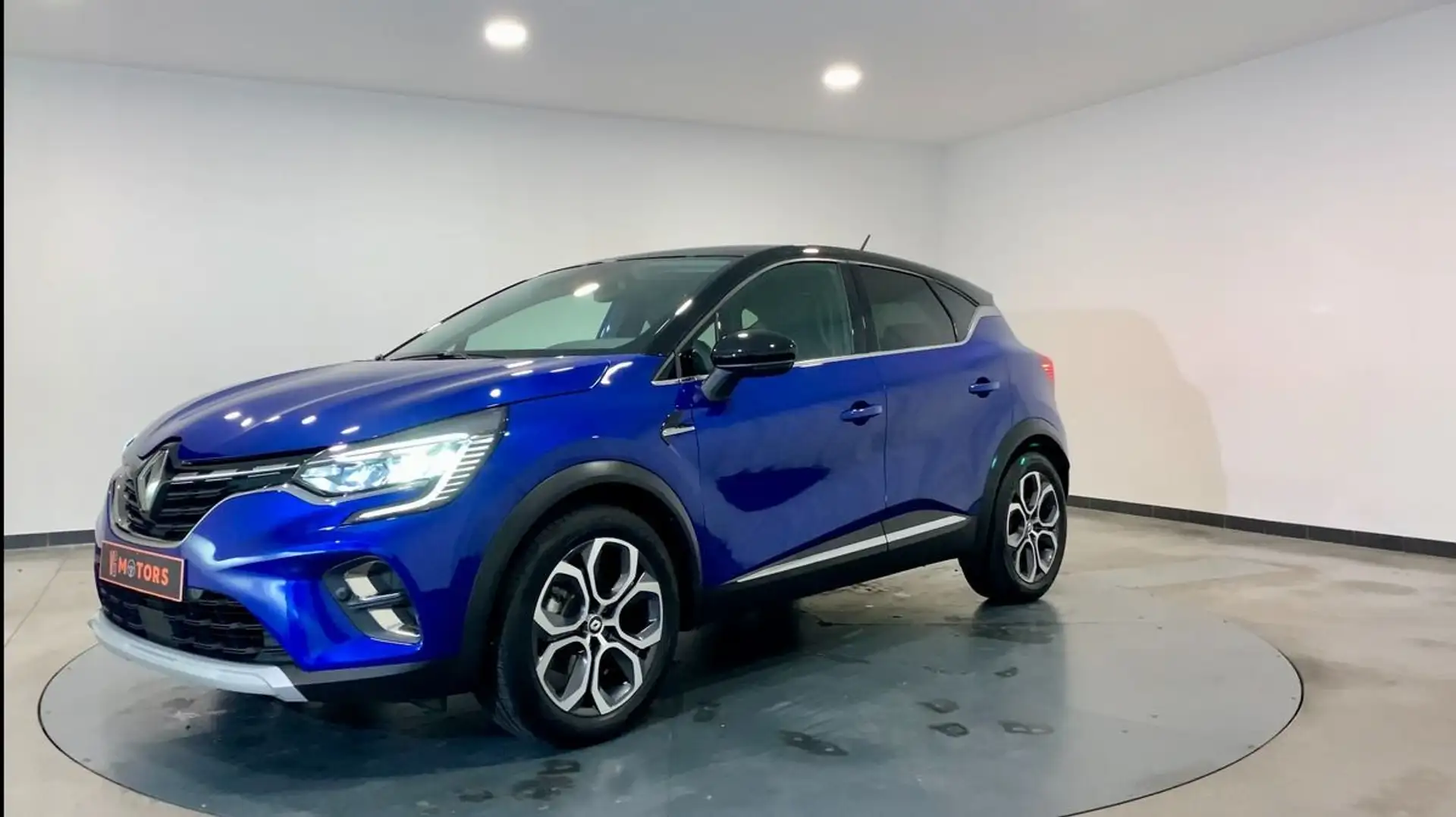 Renault Captur e-tech 145-21 intens premiere main Bleu - 1