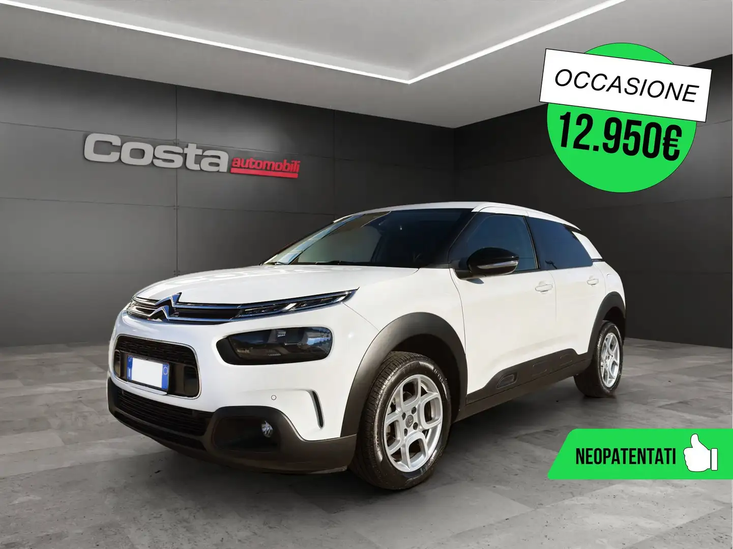Citroen C4 Cactus BlueHDi 100 S&S Shine Bianco - 1