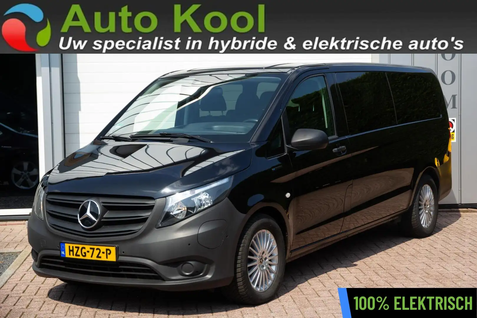 Mercedes-Benz Vito eVito Tourer PRO L3 90 kWh 9-Persoons MEGA SALE Noir - 1