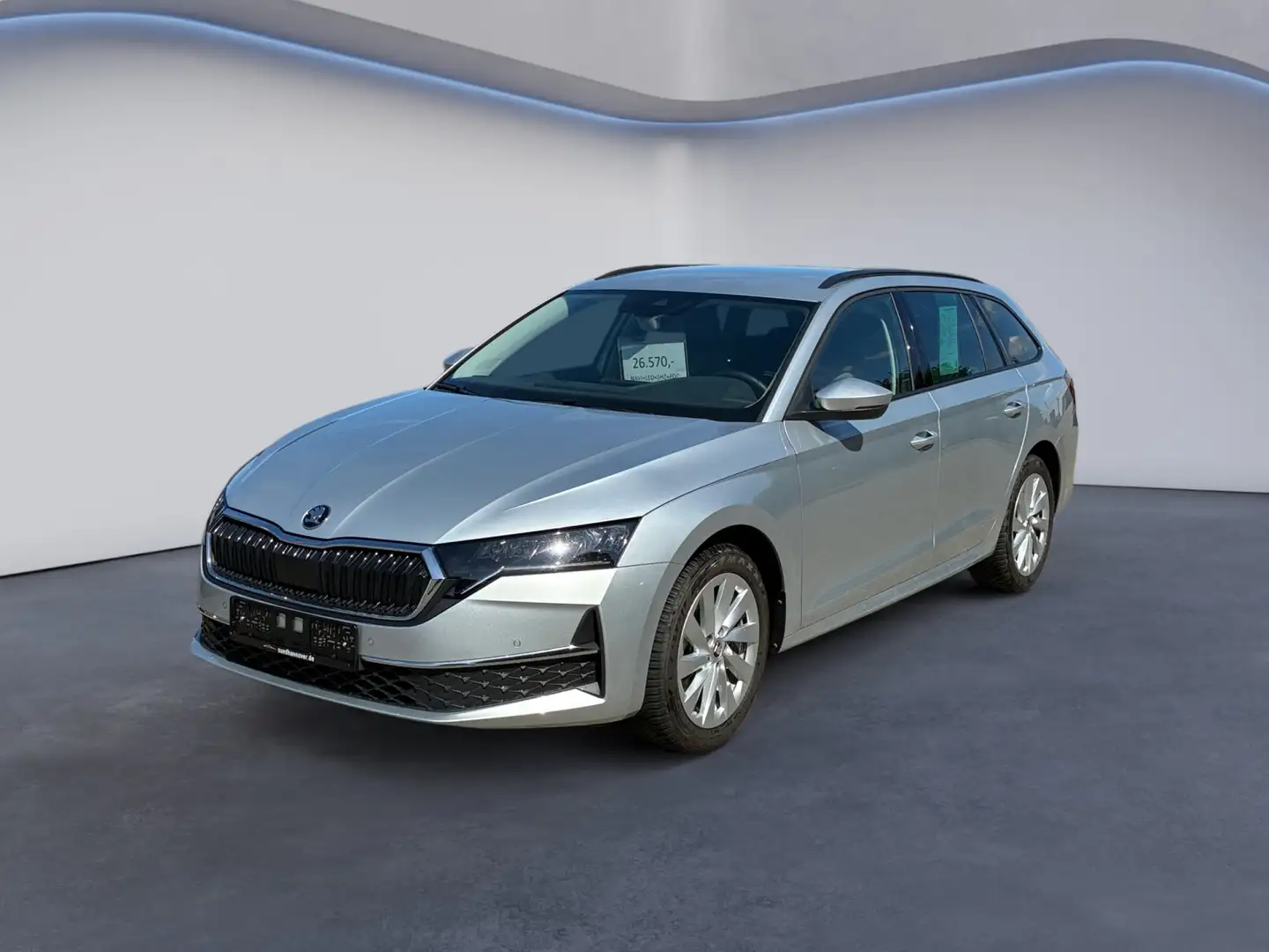 Skoda Octavia Combi Selection 1.5 TSI NAVI+LED+SHZ+PDC Argent - 1