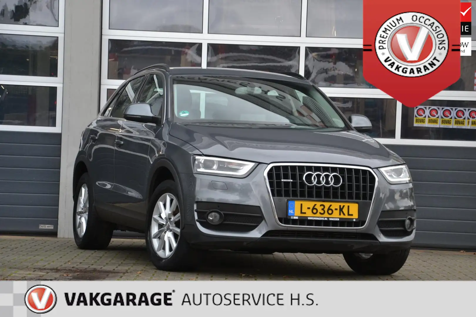 Audi Q3 2.0 TFSI quattro S Edition BOVAG, AUTOMAAT, NAVI, Grijs - 1