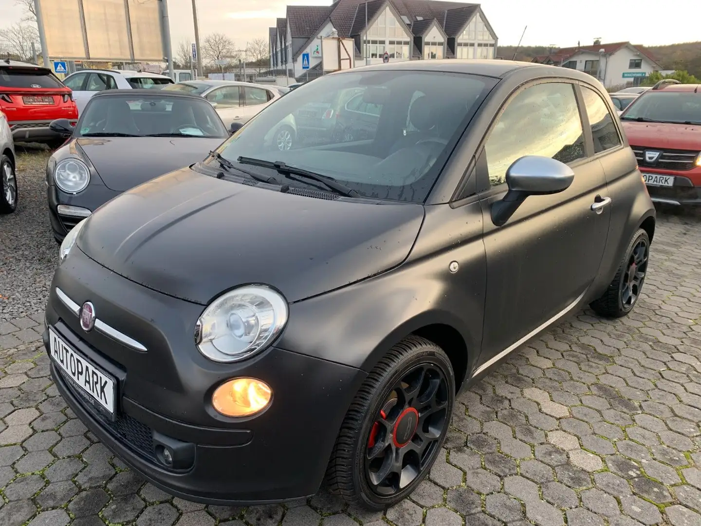 Fiat 500 1.4 16V Black Jack*TÜV Neu* Noir - 1