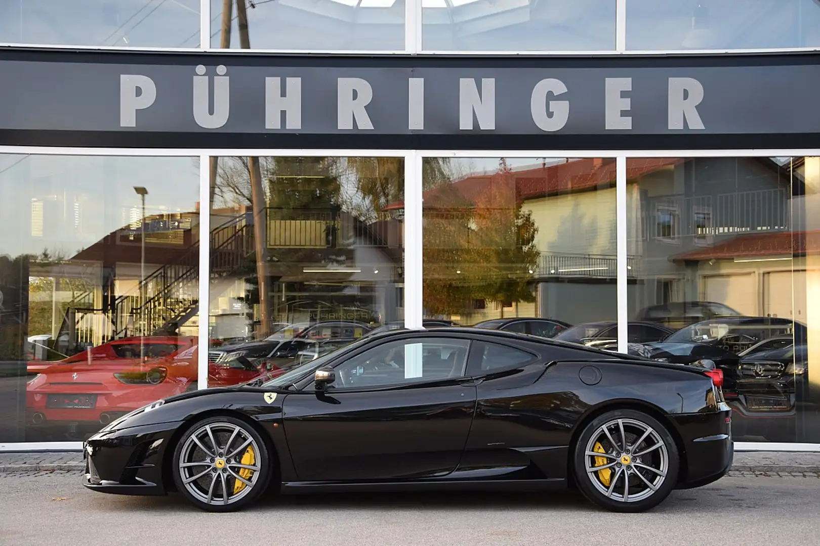 Ferrari F430 F 430 Scuderia *4-Punkt Gurte*Bügel*Racingstrei... Schwarz - 1