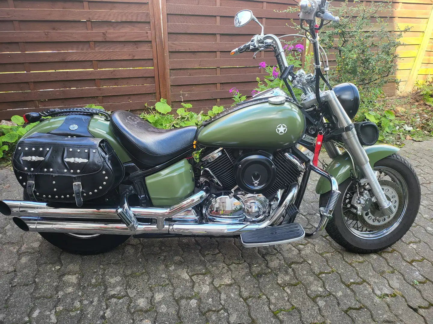 Yamaha XVS 1100 Zöld - 1