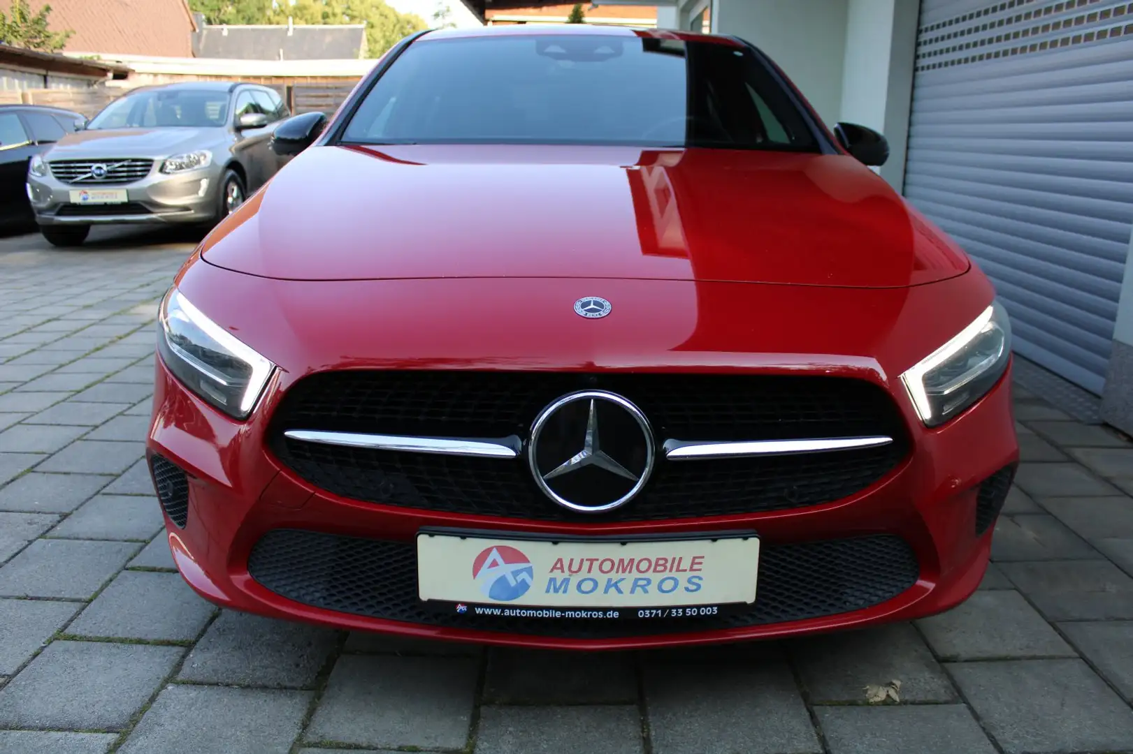 Mercedes-Benz A 180 d 7G-DCT Progressive LED Navi Leder 360° AHK Rot - 2