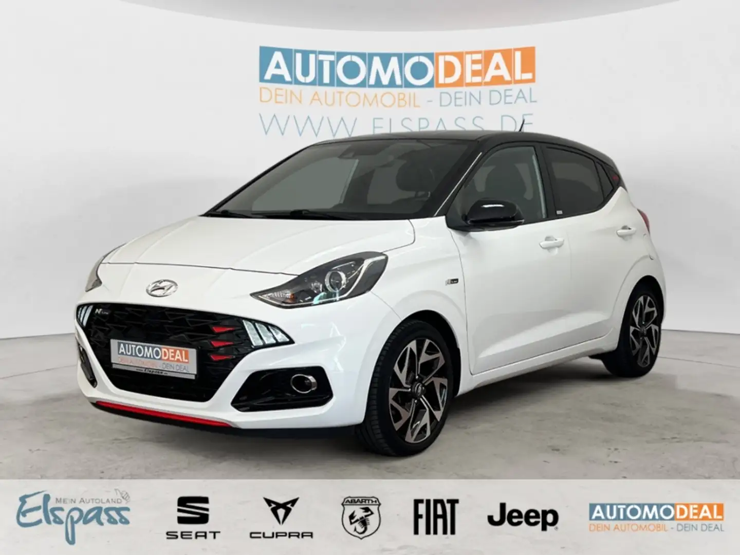 Hyundai i10 N LINE NAV KAMERA SITZ.HZG TEMPOMAT LENK.HZG APPLE Wit - 1