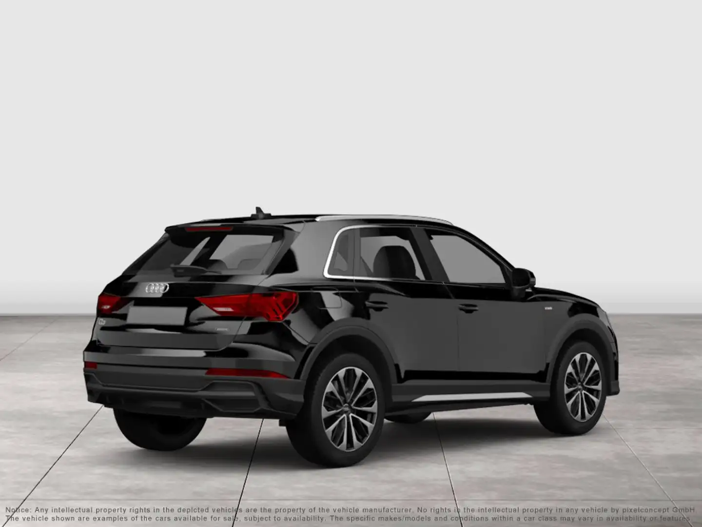 Audi Q3 e-tron 45 TFSI e basis NAVI LED PDC V+H DAB Schwarz - 2