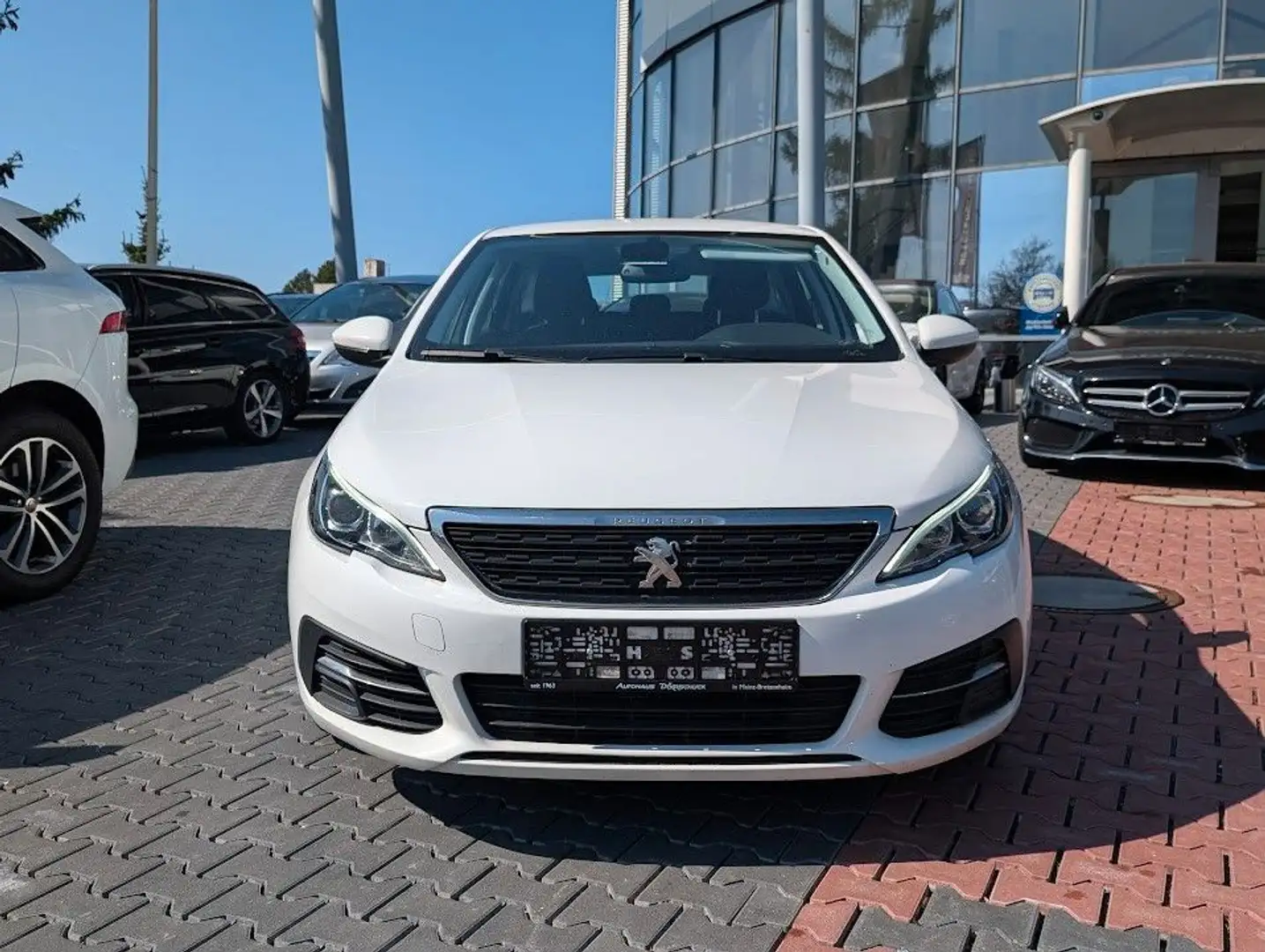Peugeot 308 1.5 Blue-HDi Active NAVI CarPlay Sparsam Weiß - 2