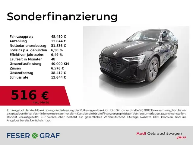 Audi Q8 Sportback 50 S Line HUD,Matrix,Leder,Kameras