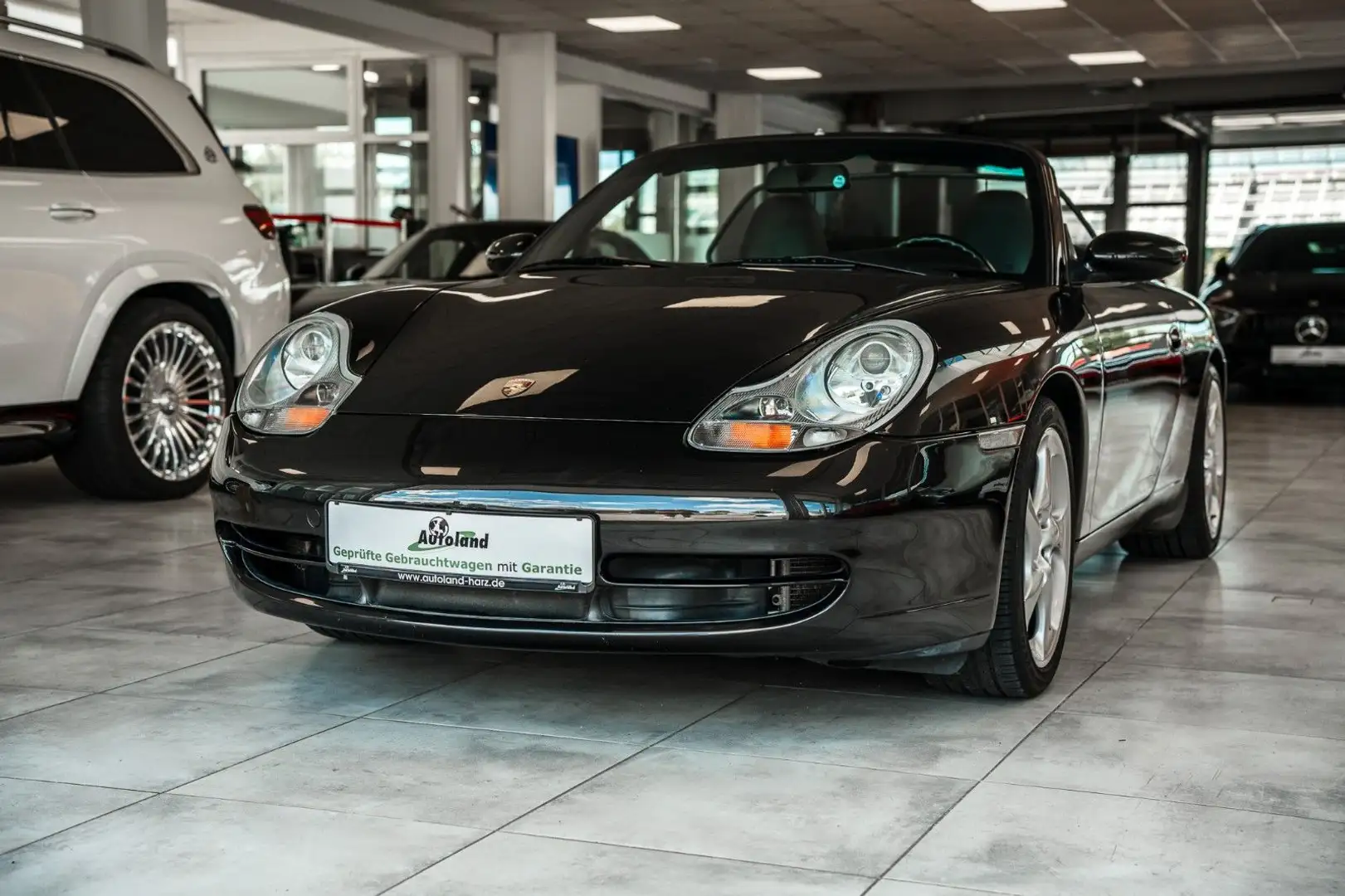 Porsche 996 911 Carrera 3.4 Cabrio*Hardtop*Wartung neu* Schwarz - 1