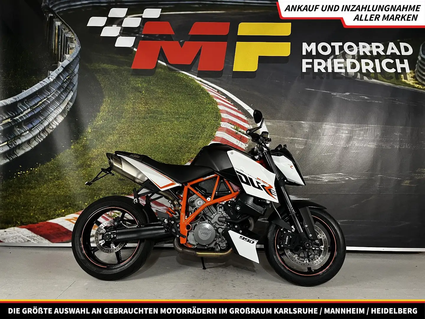 KTM 990 Super Duke R SuperDuke [REIFEN+SERVICE NEU] Blanc - 1