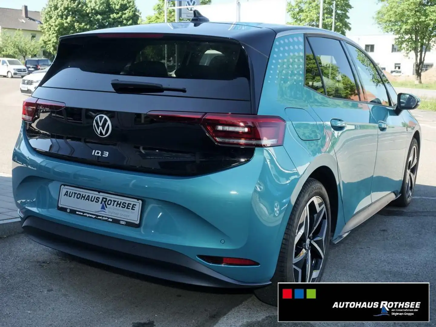 Volkswagen ID.3 Pro electric HUD+IQ-LIGHT+NAVI+Alu-19` Bleu - 2
