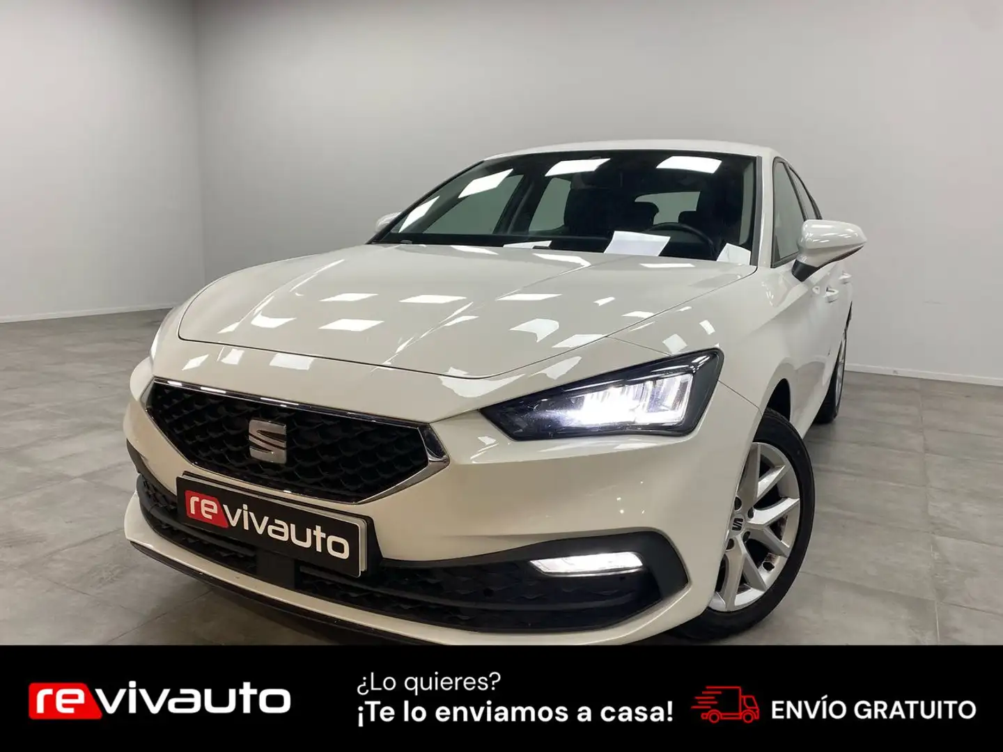 SEAT Leon 2.0 TDCI 115 CV REFERENCE GO Blanc - 1