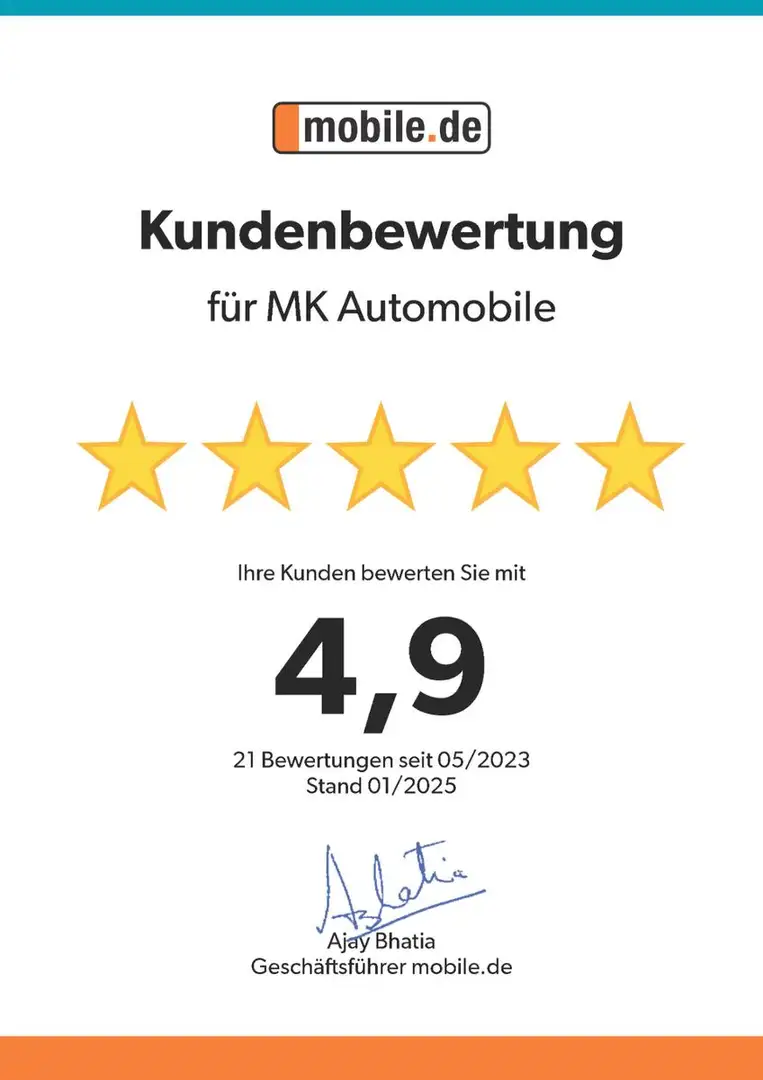 BMW 525 d Aut. Bi Xenon Navi Memory Tempomat PDC Silber - 2