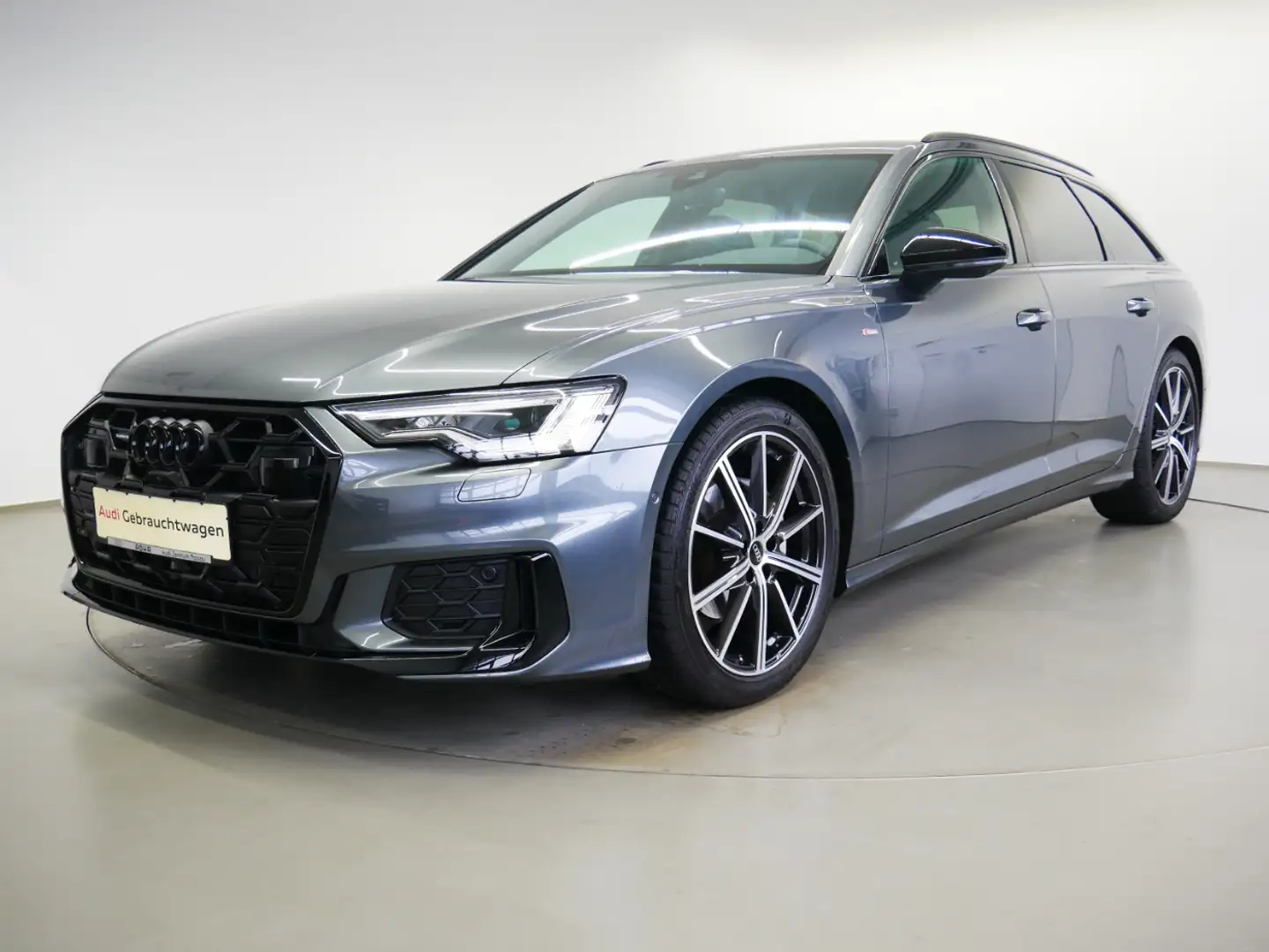 Audi A6 Avant 40 TDI quattro S line S tro. MATRIX AHK virt Gris - 2