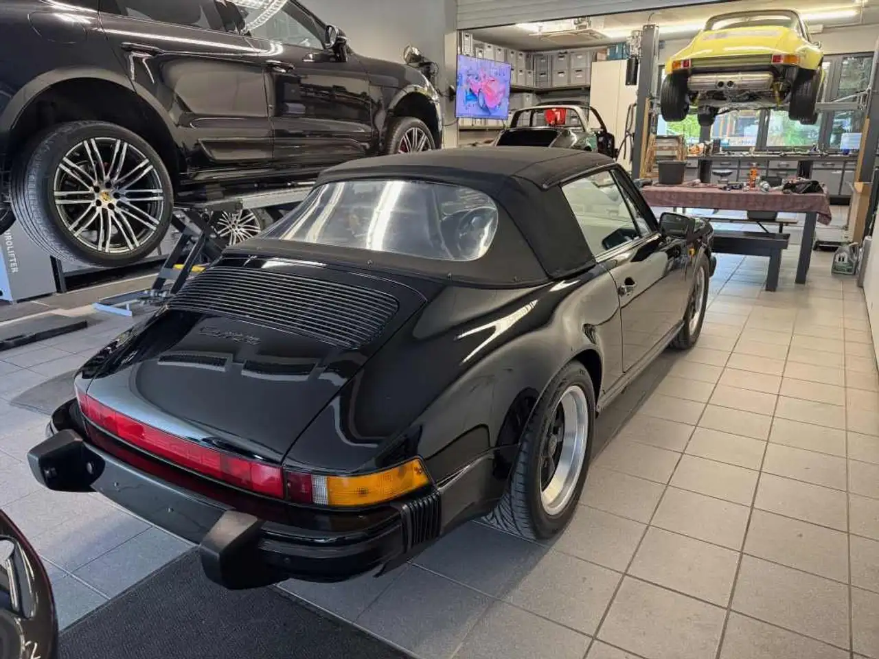 Porsche 911 Carrera Cabriolet Deutsch Motor überholt, foto 3