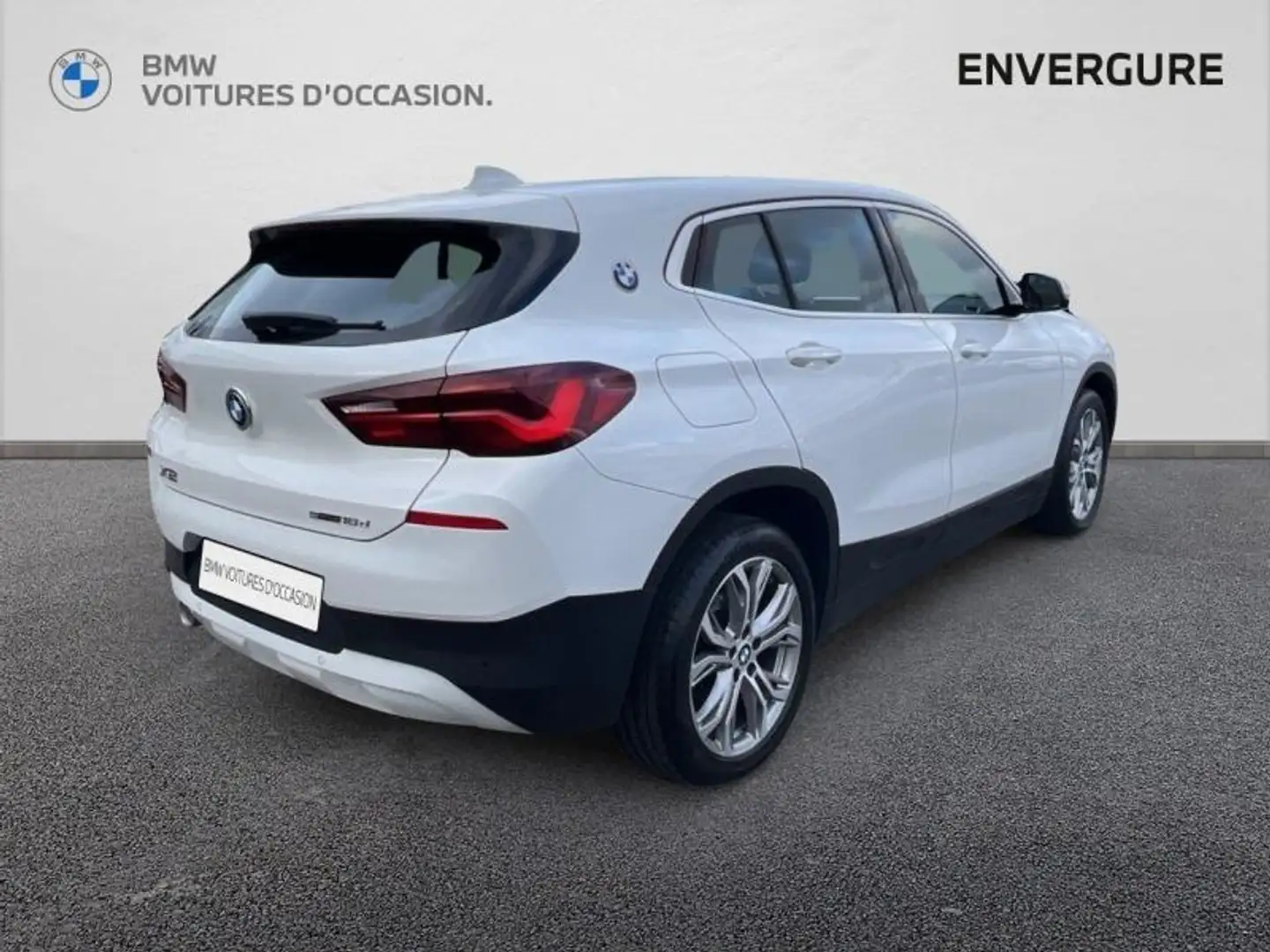 BMW X2 sDrive16d 116ch Business Design Euro6d-T Weiß - 2