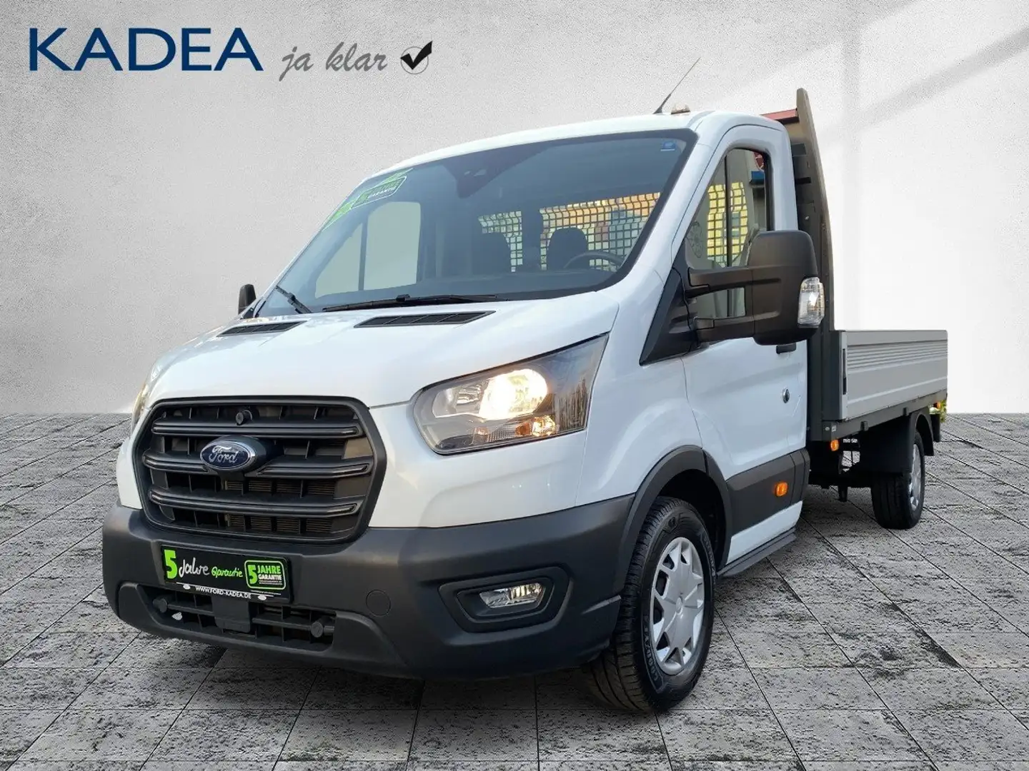 Ford Transit Pritsche 350 L3 Einzelkabine Trend Blanc - 2