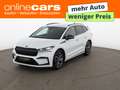 Skoda Enyaq 60 Sportline 62kWh Aut MATRIX RADAR NAVI Weiß - thumbnail 1