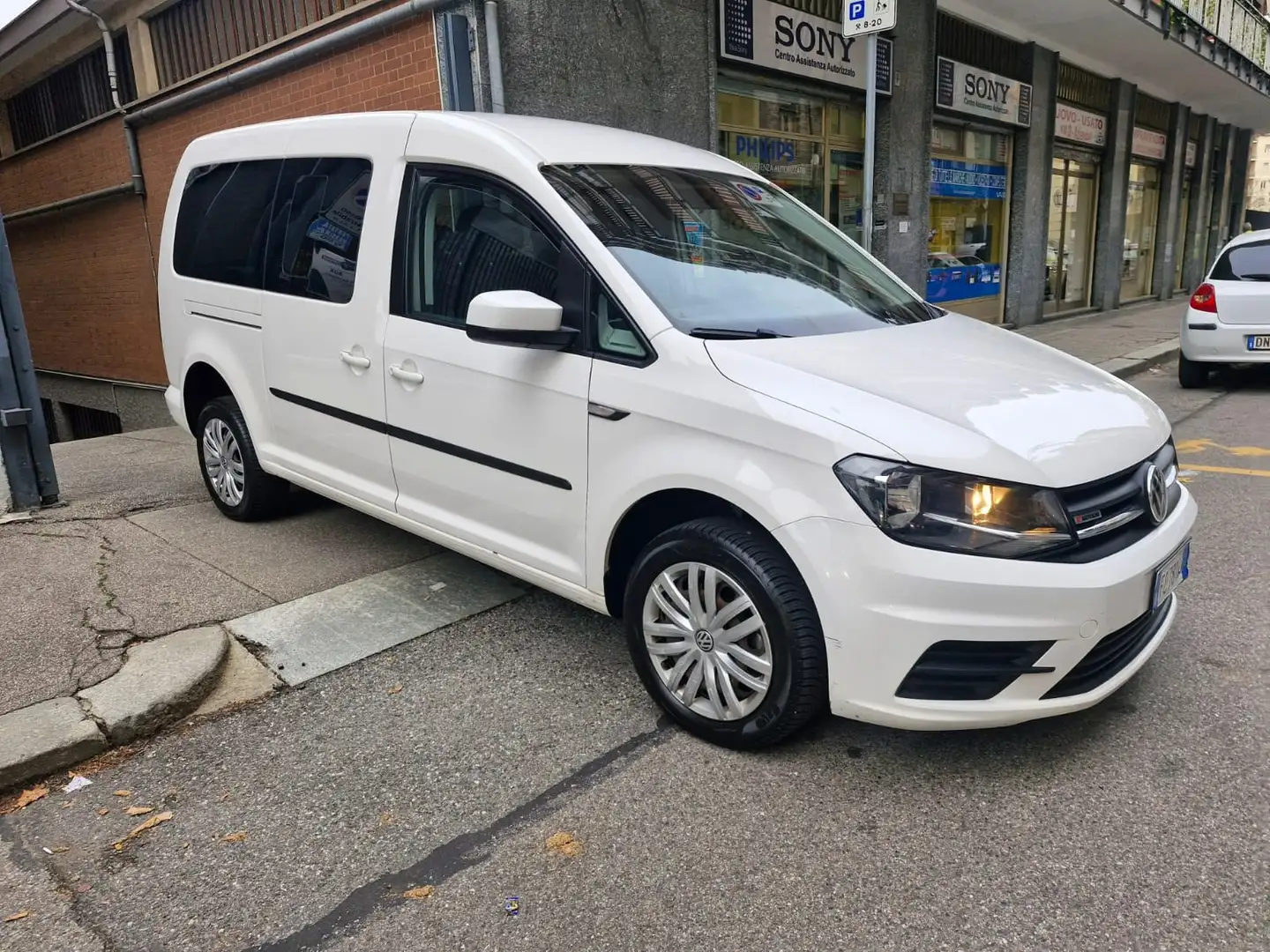 Volkswagen Caddy 2.0 TDI - EURO 6 Blanc - 1