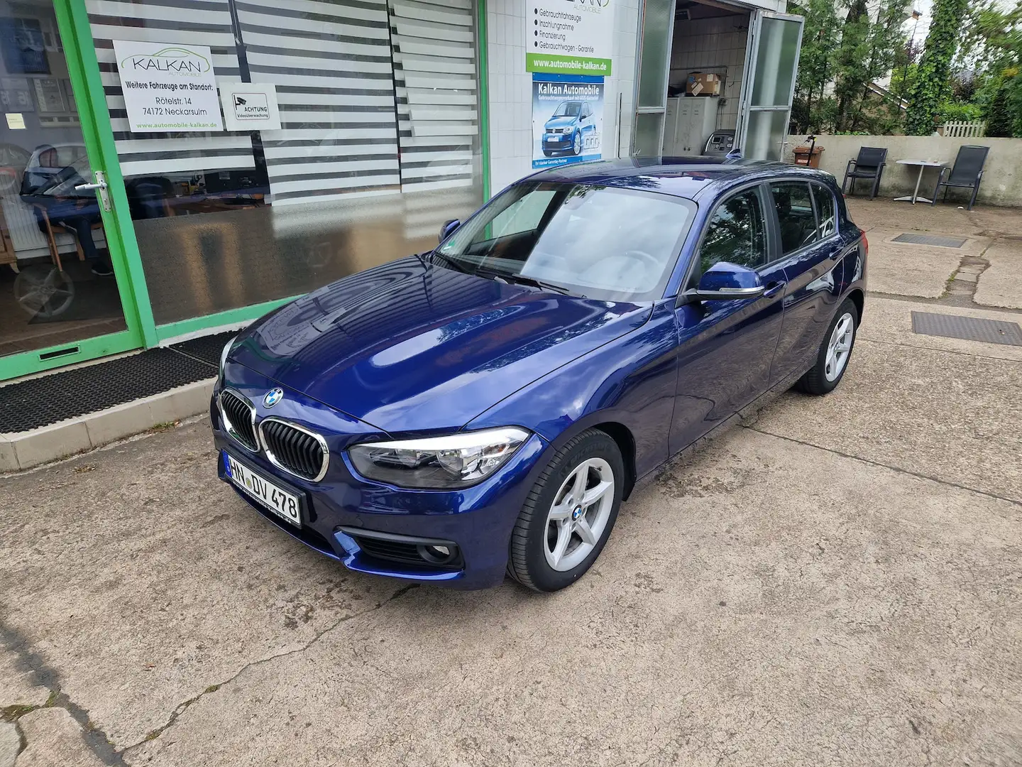 BMW 118 118i Advantage *2.Hand/Automatik* Blauw - 2