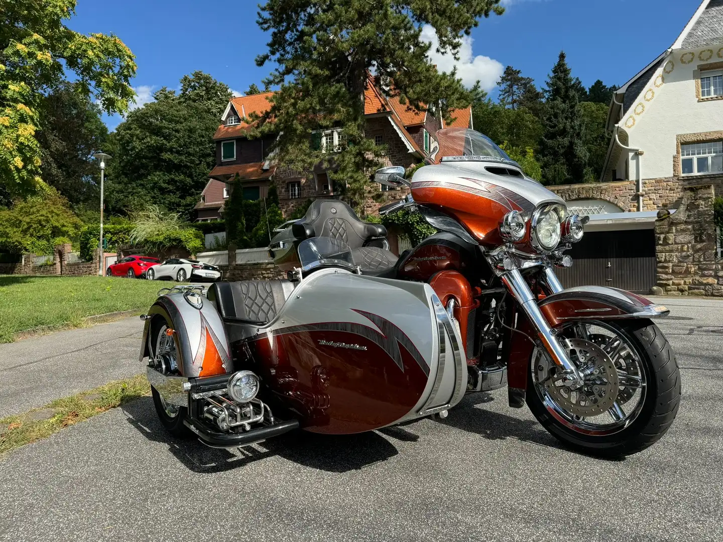 Harley-Davidson Ultra Limited CVO Ultra Limited Gespann Silber - 2