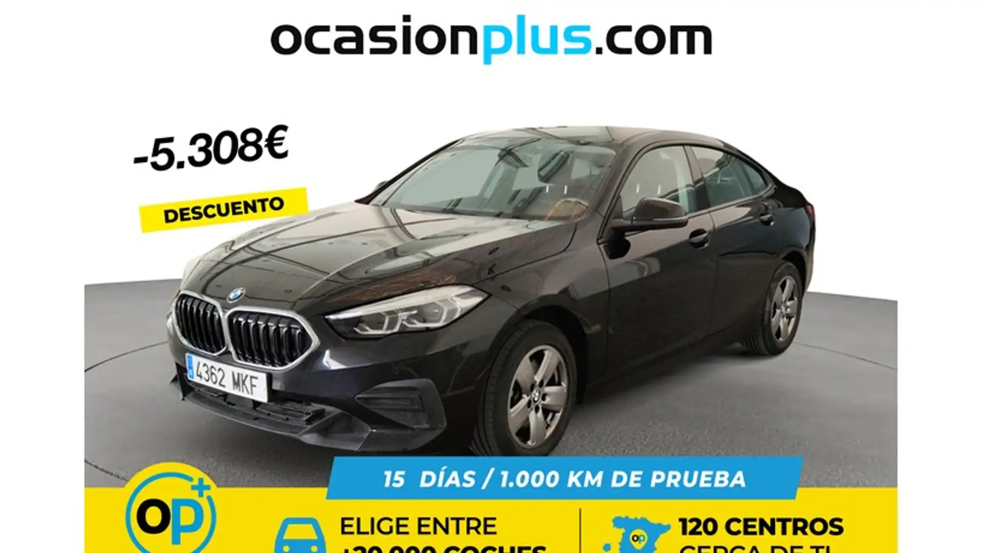 BMW 216 216dA Gran Coupé Noir - 1