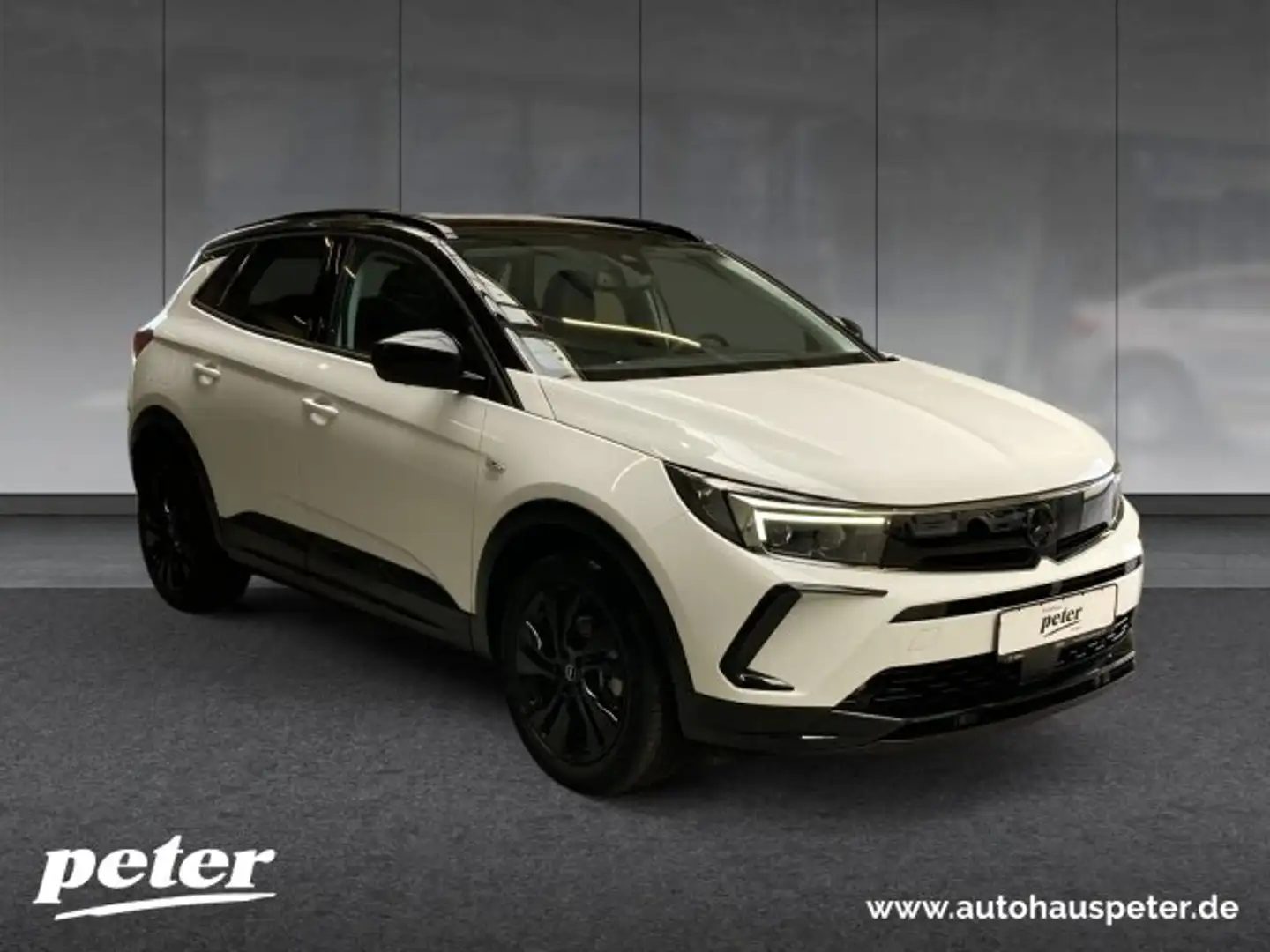 Opel Grandland Grandland 1.2 Turbo GS Line Klimaautomatik Alcantara Sitzheizung Blanc - 2