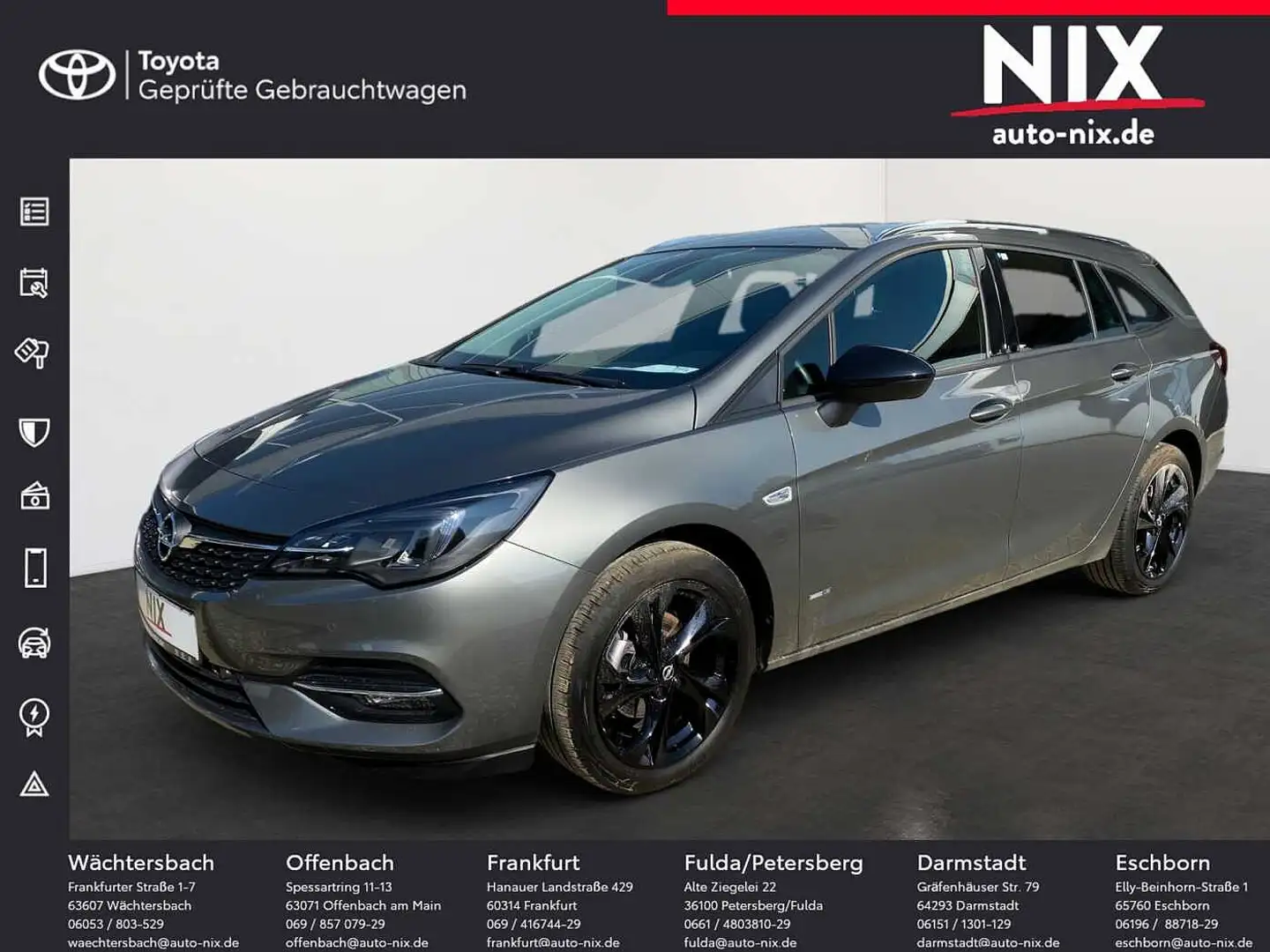 Opel Astra Sports Tourer 1.2 Turbo Design&Tech Gris - 1