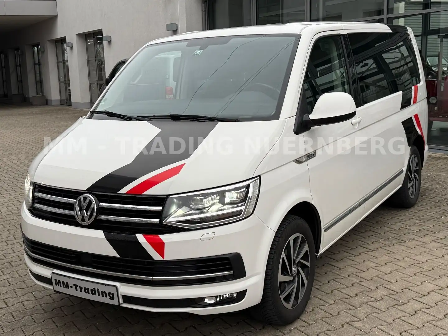 Volkswagen T6 Multivan T6 2.0 TDI MULTIVAN-AUTOM.-NAVI-LED-7SITZE-EU6 Weiß - 1