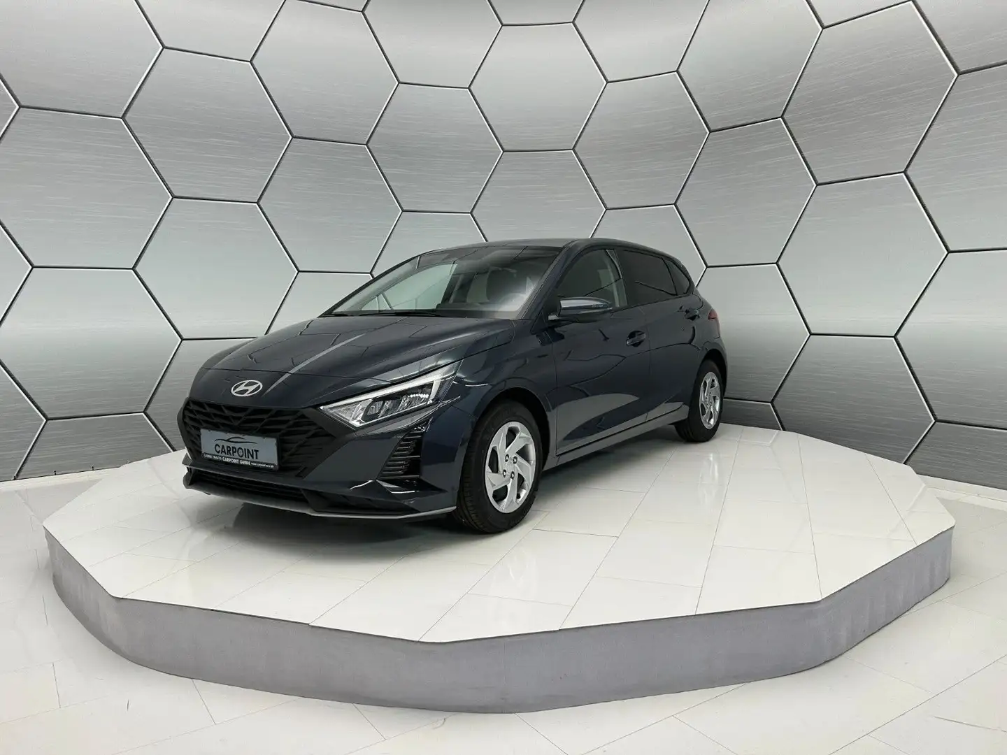 Hyundai i20 1.2 MPI GO Klima Kamera LED-Scheinwerfer SHZ Grau - 1