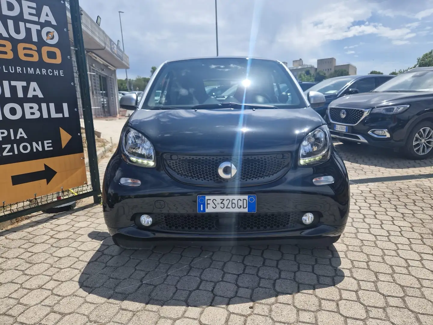 smart forTwo 1.0 Passion 71cv twinamic PROMO FINANZIAMENTO Zwart - 2