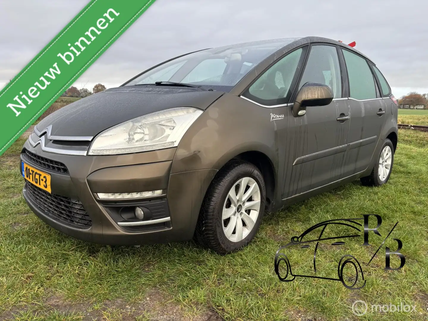 Citroen C4 Picasso 1.6 VTi Selection NAVI AIRCO CRUISE TREKHAAK Bruin - 1