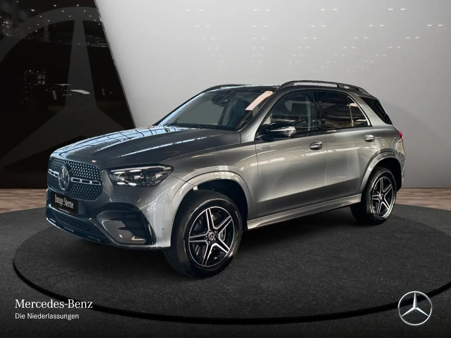 Mercedes-Benz GLE 450 4M AMG+NIGHT+PANO+360+AHK+MULTIBEAM+STHZG Grau - 2