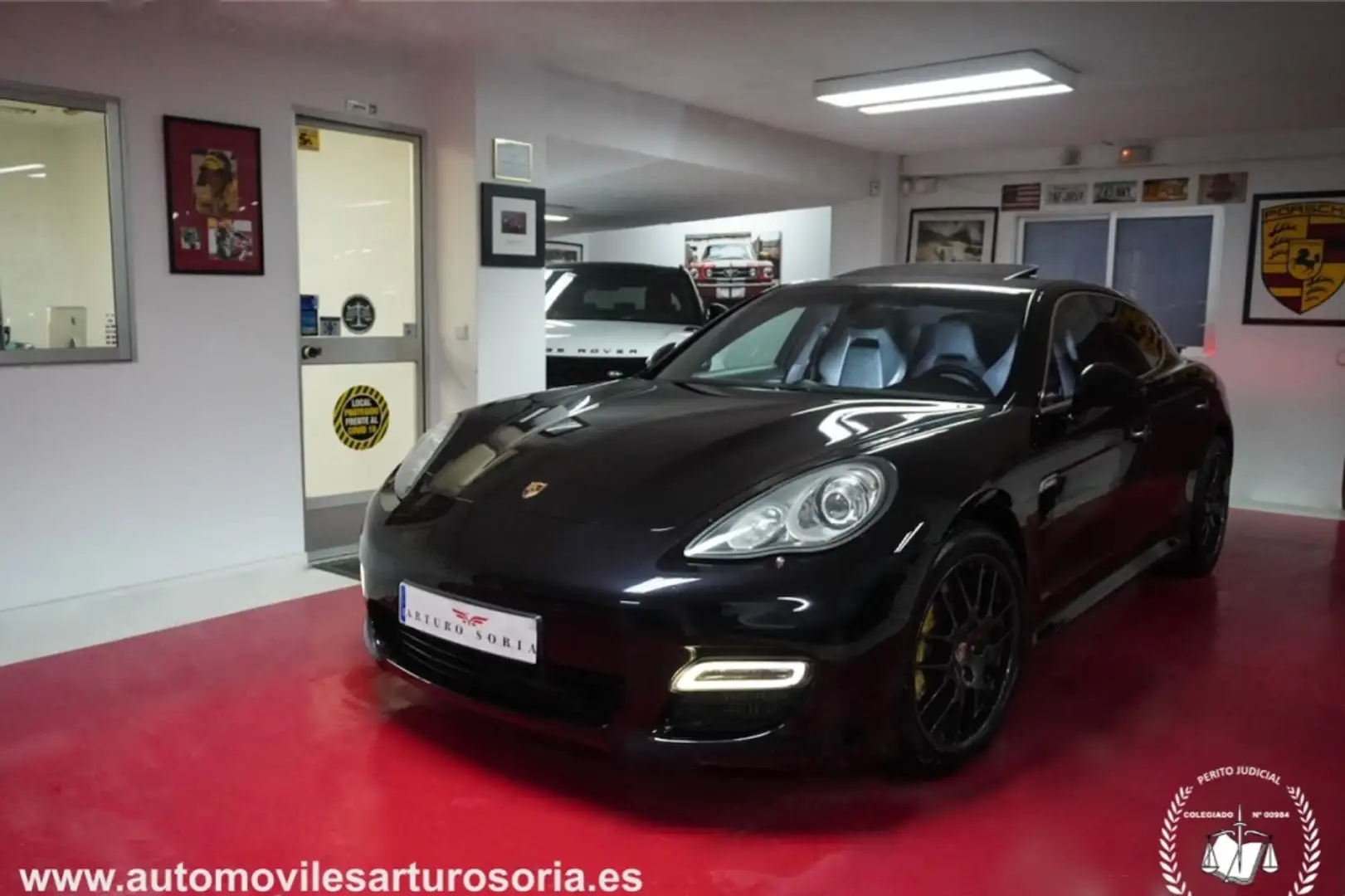 Porsche Panamera Turbo Aut. Negro - 1