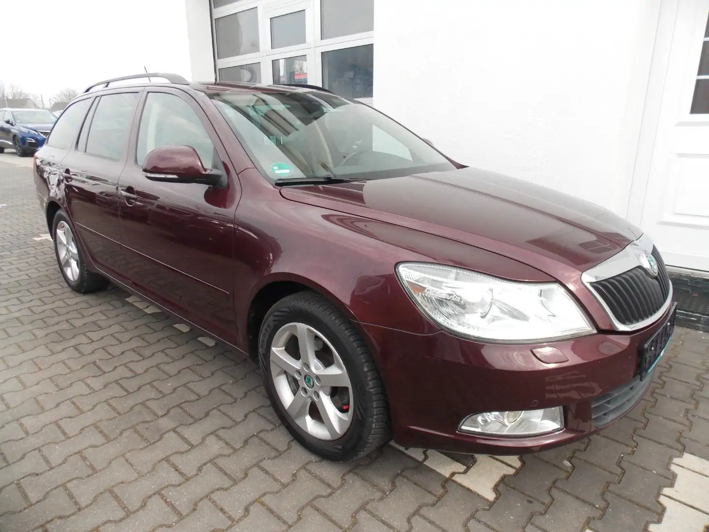 Skoda Octavia Combi Elegance 1.4 TSI Automatik Rood - 1