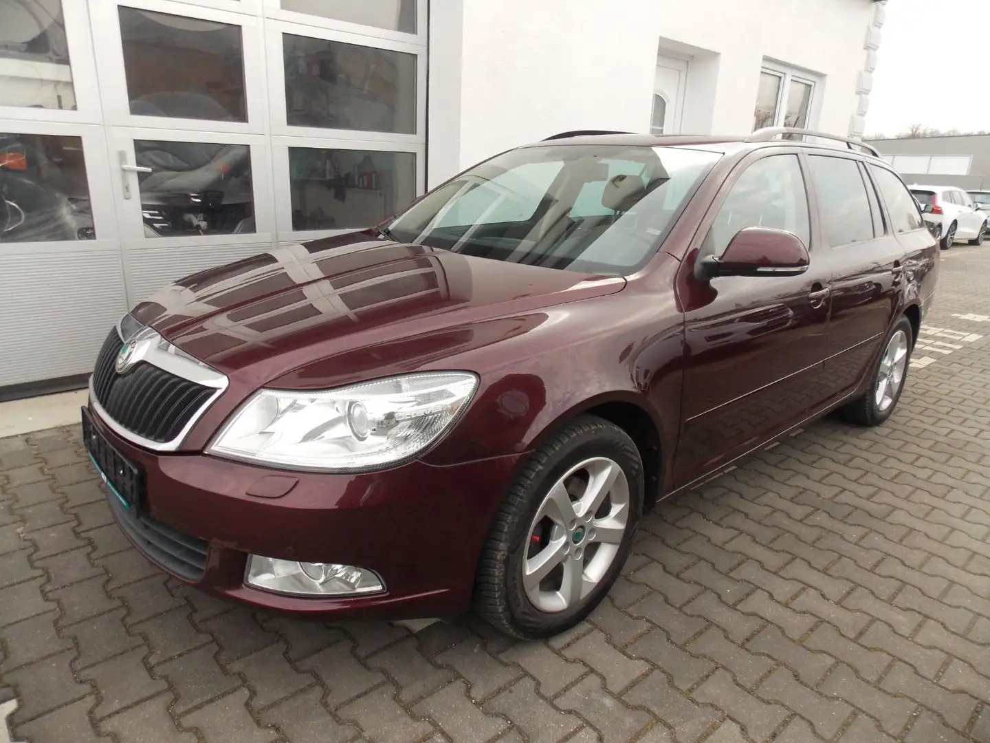 Skoda Octavia Combi Elegance 1.4 TSI Automatik Rood - 2