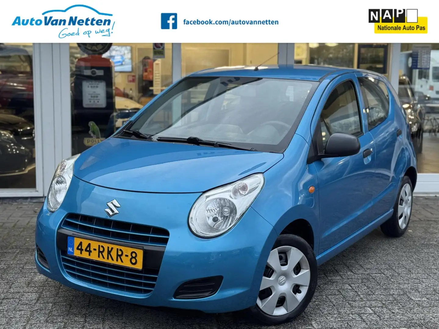 Suzuki Alto 1.0 Comfort Plus,airco, elek pakket,cpv Blauw - 1