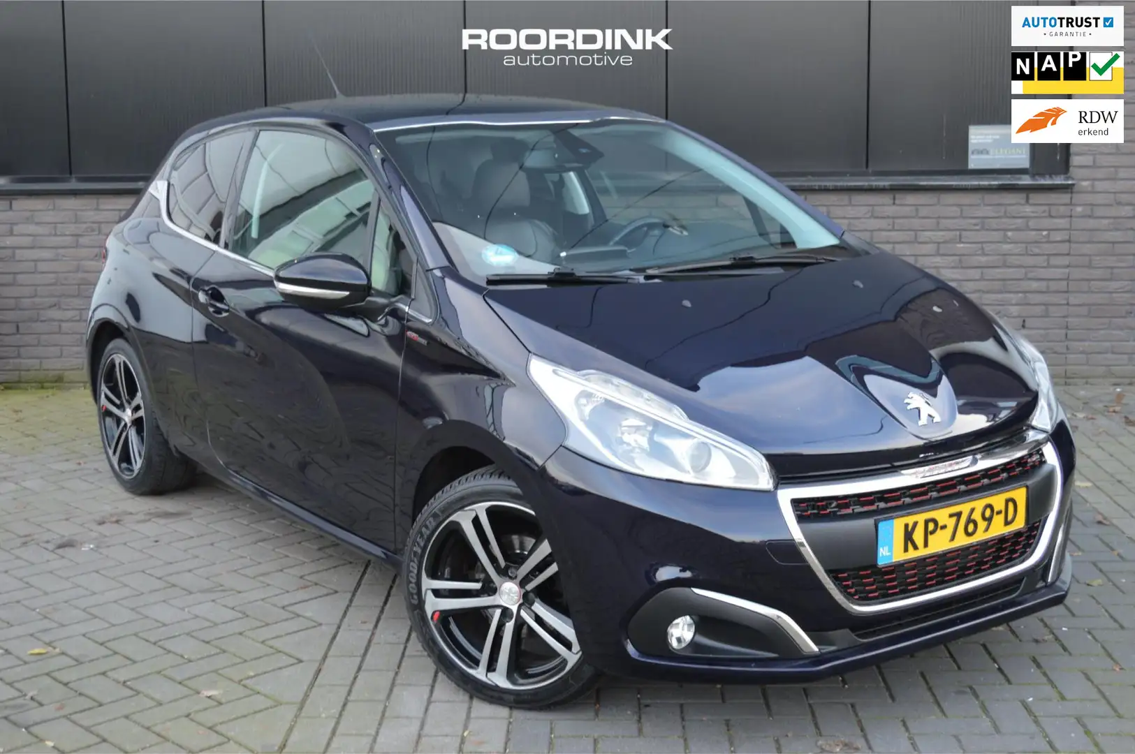 Peugeot 208 GT-Line|Pano|Leder|JBL|Dealer onder. Niebieski - 1